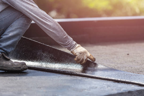 Professional Waterproofing technician working in Camden, AL
